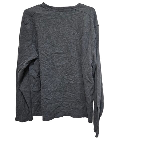 J.Crew Men’s Gray Cotton Long Sleeve Crewneck Tee Size Large - Picture 2 of 8